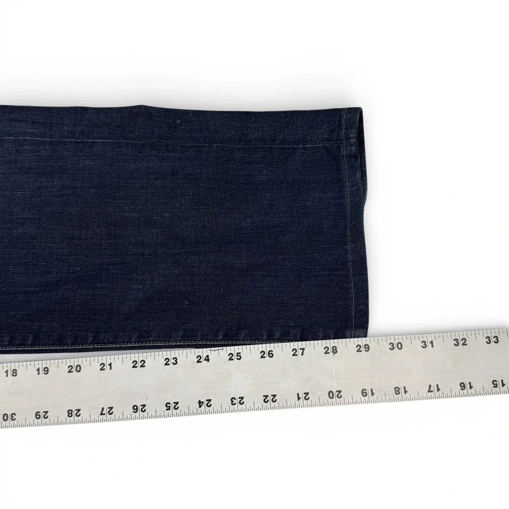 Agave Denim Mens No 11 Classic Straight Leg Jeans Blue 36 x 29 USA‎ Made